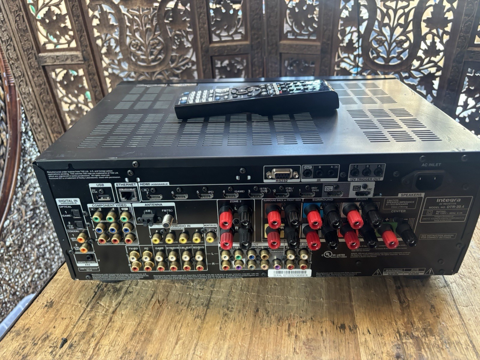 Integra DTR-30.4 7.3 Channel Network A/V Stereo Receiver