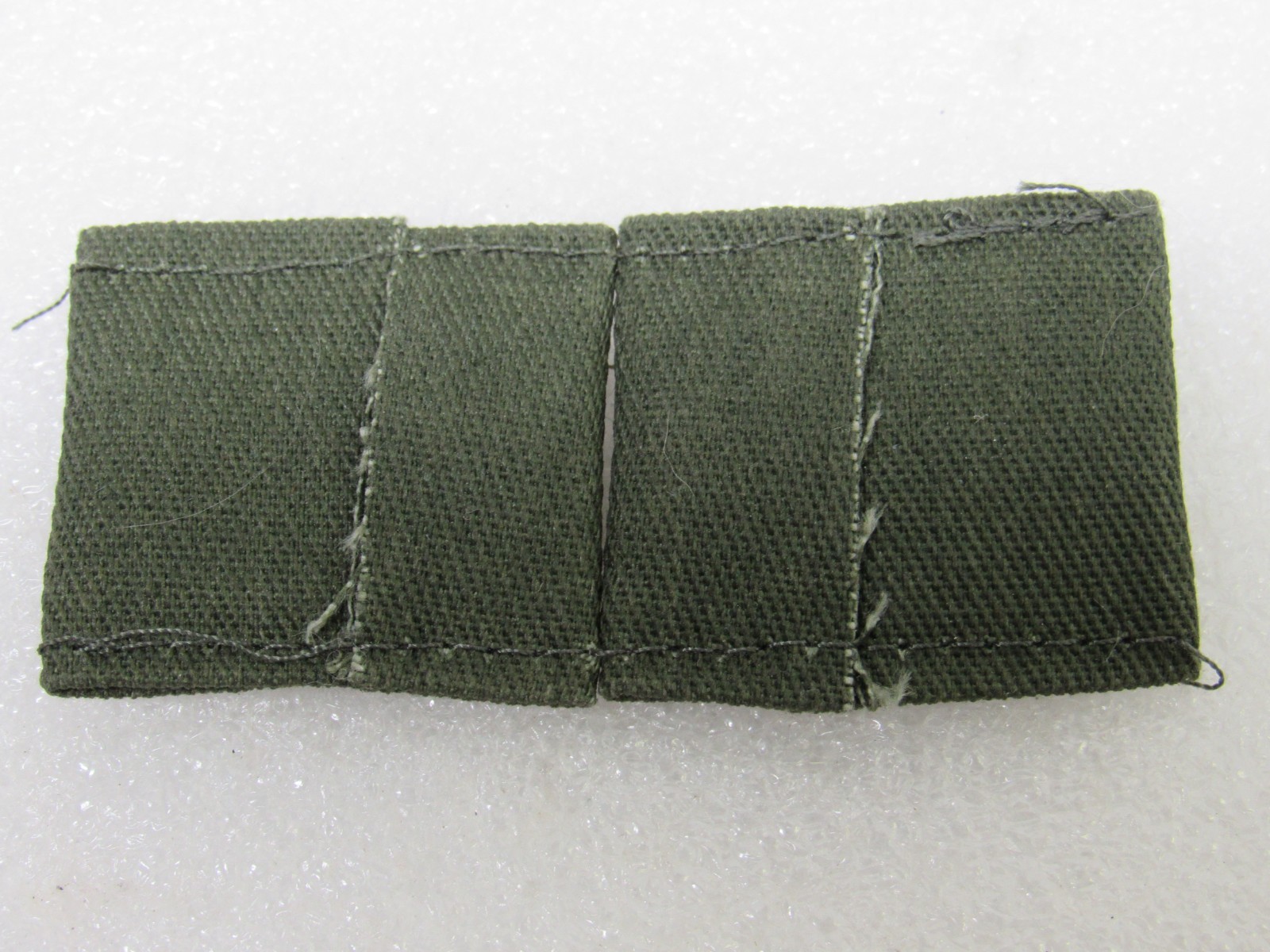 US Navy Petty Officer 3rd Class E-4 Sew-On Lapel Subdued Patch Set Uniform