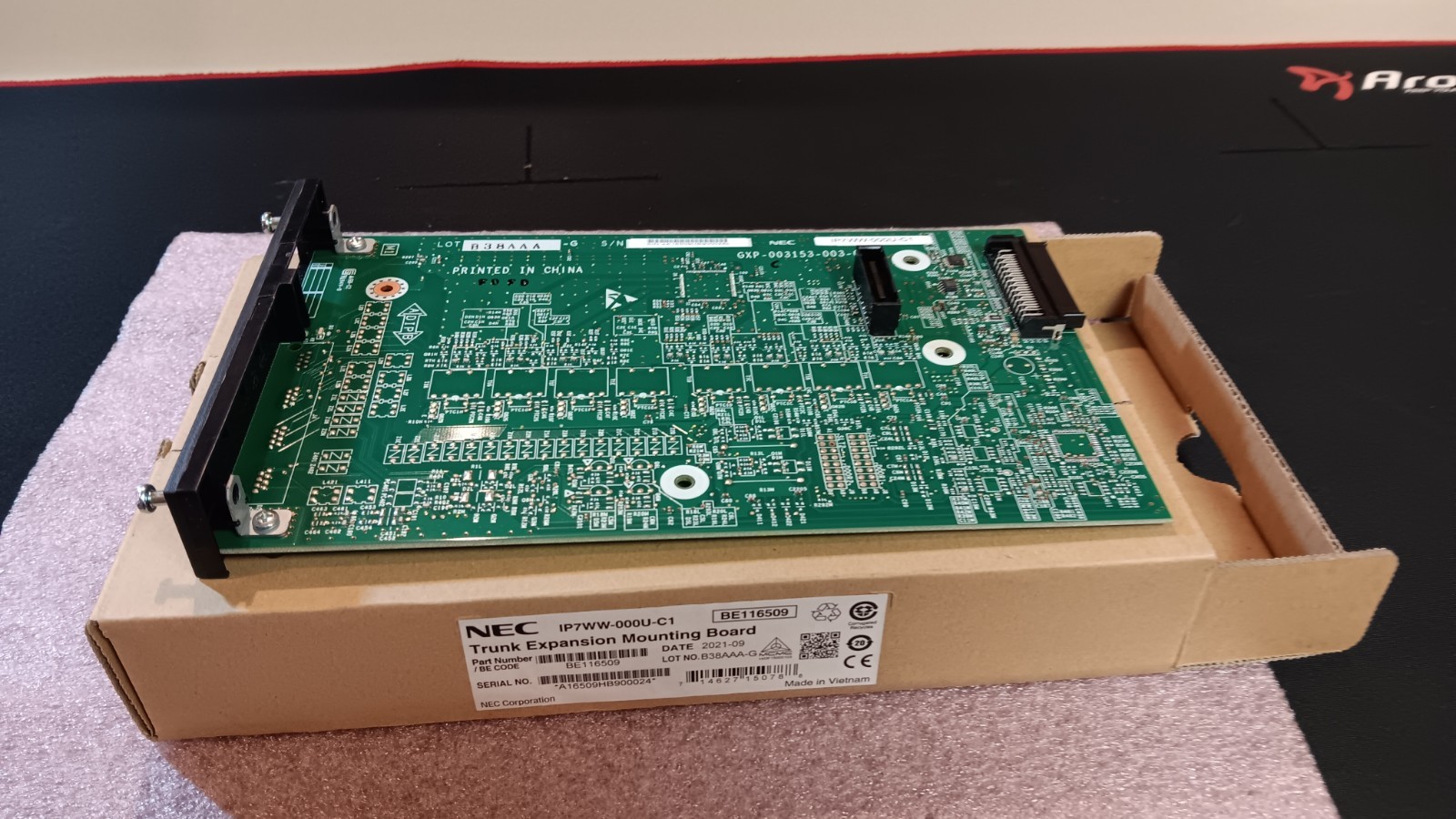 NEC Trunk Expansion Mounting Board IP 7 WW-000U- C1