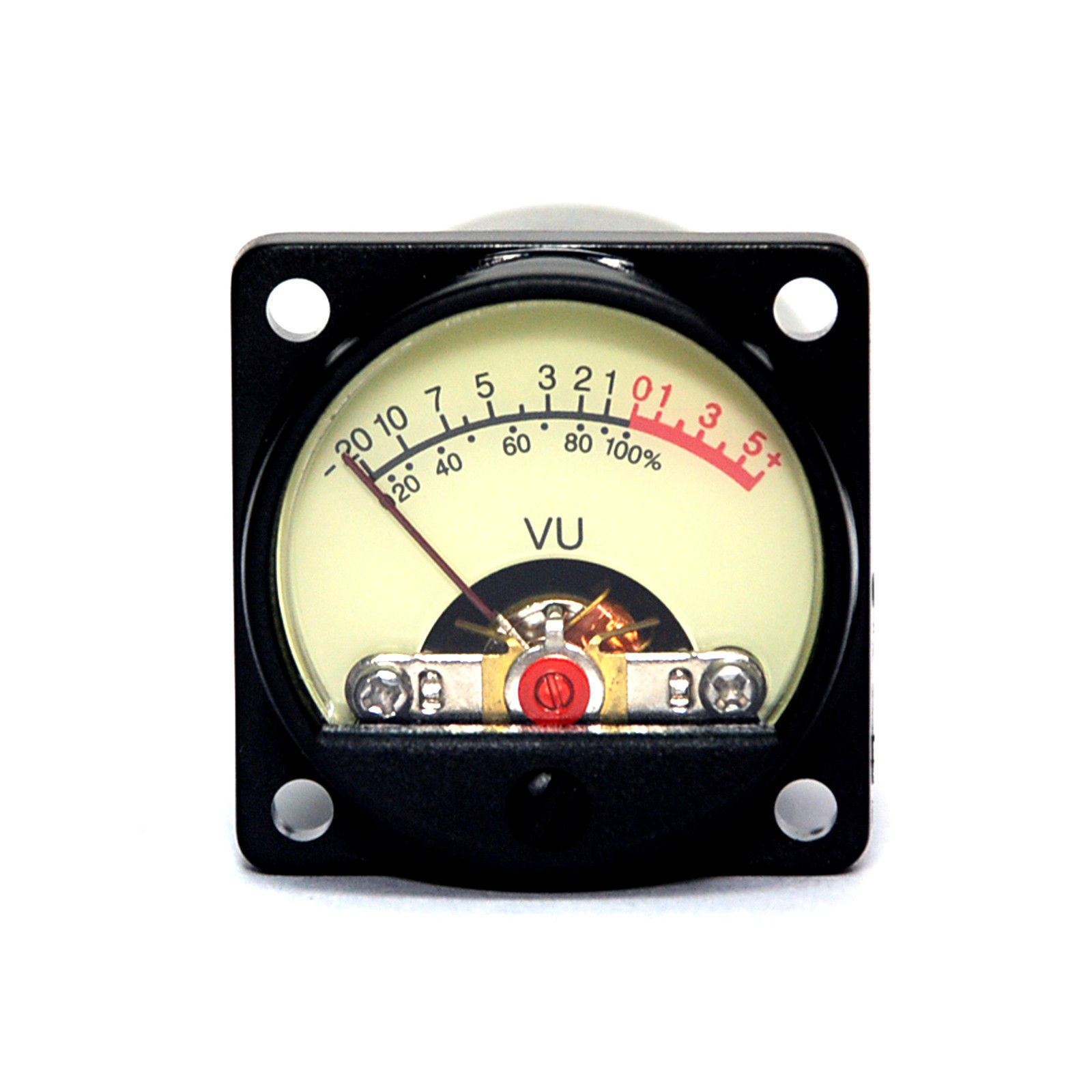 Genuine NISSEI 10pc amplifier Panel VU Meter TR-35 TR35 0dB=1.228V 35x35mm