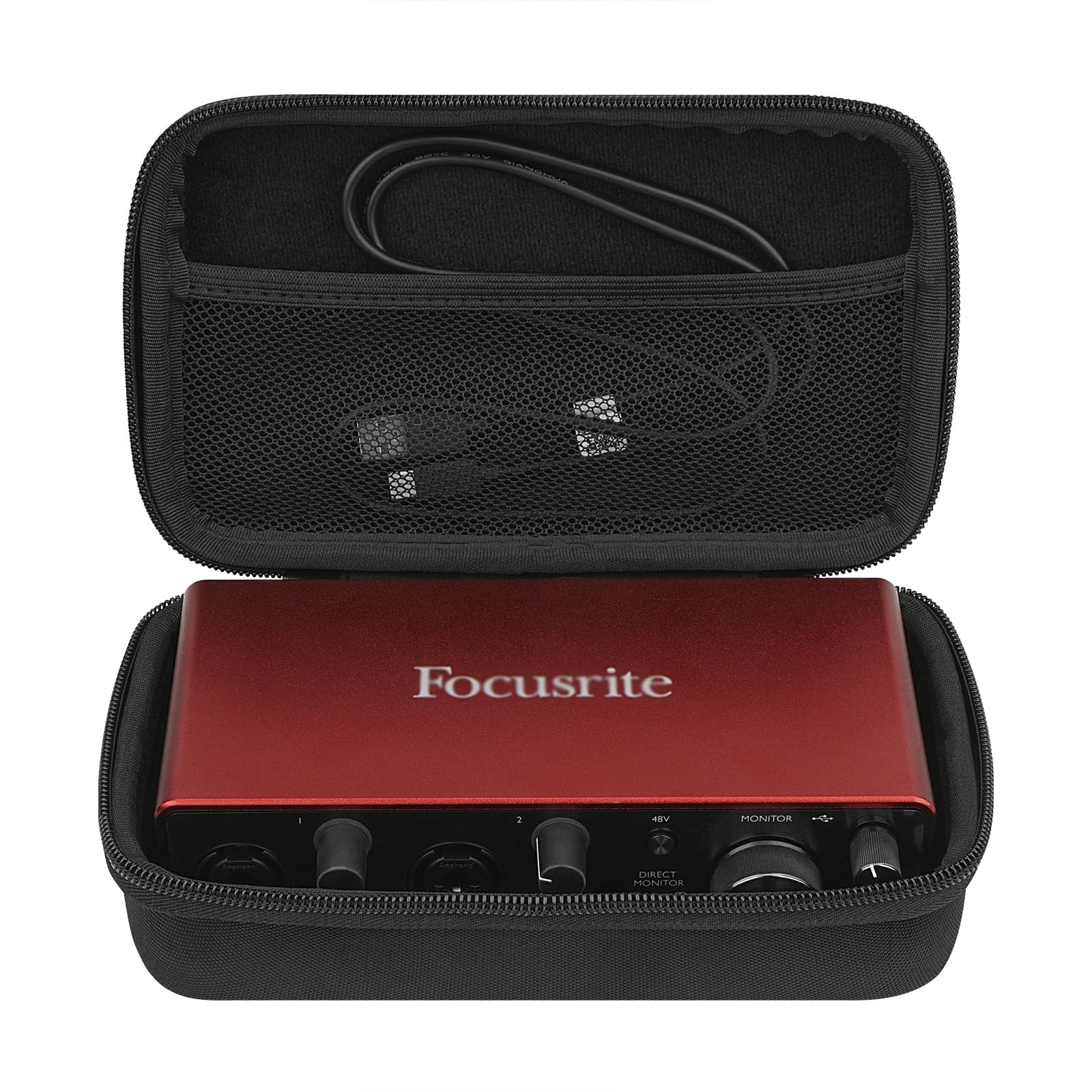 Musiin Audio Interface Case, Compatible with Focusrite Scarlett 2i2 3rd Gen T