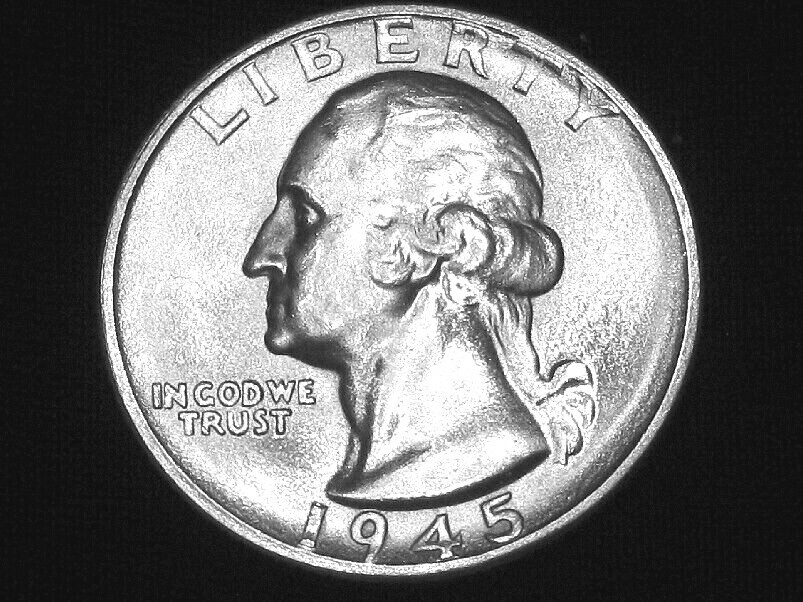 1945-S Washington Quarter --- Gem Uncirculated