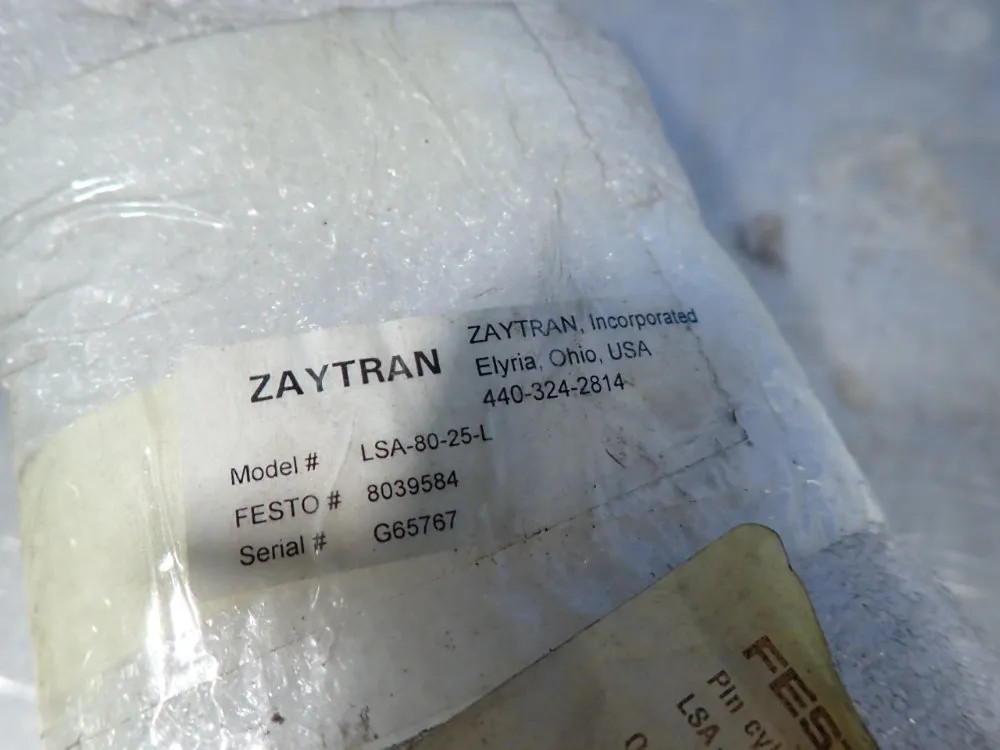 ZAYTRAN PNEUMATIC ACTUATOR LSA-80-25