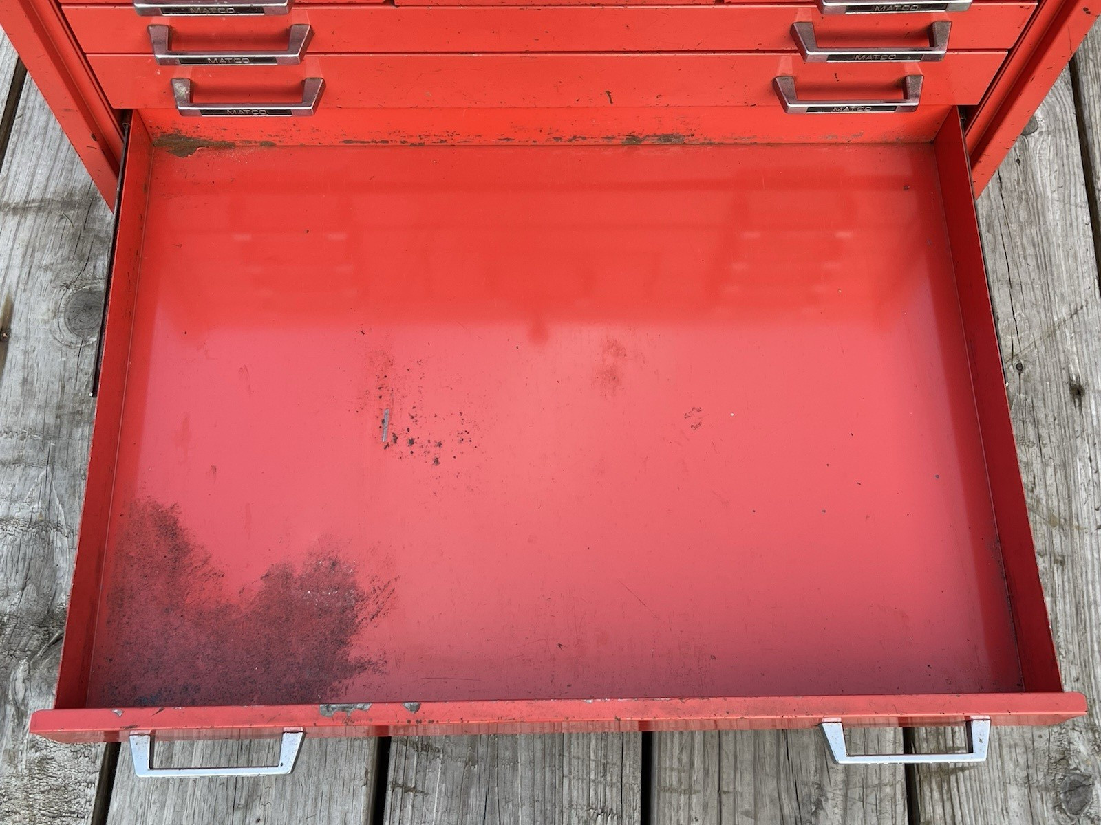 Matco Tool Chest Box Heavy Duty Mechanic Toolbox Used