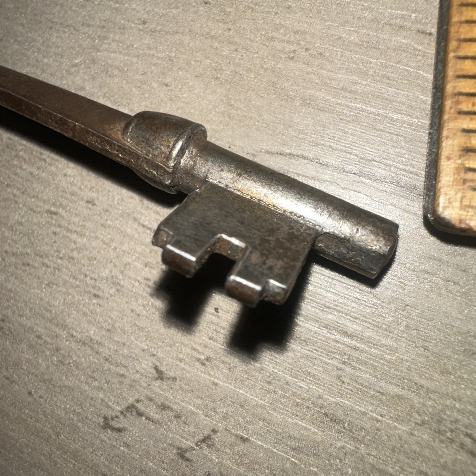 Antique PENN Skeleton Key #6 Solid Barrel. Legit Antique Key!