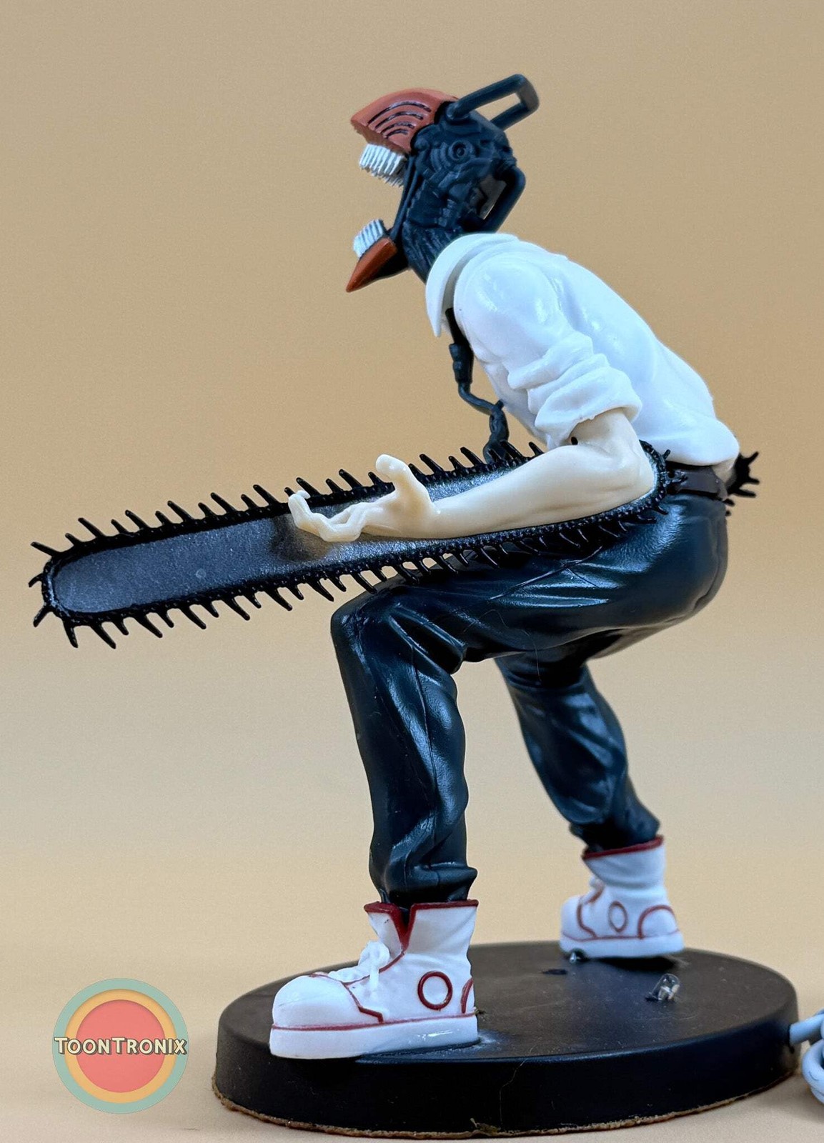 5" Chainsaw Man Lamp Light Statue Figure Collectible