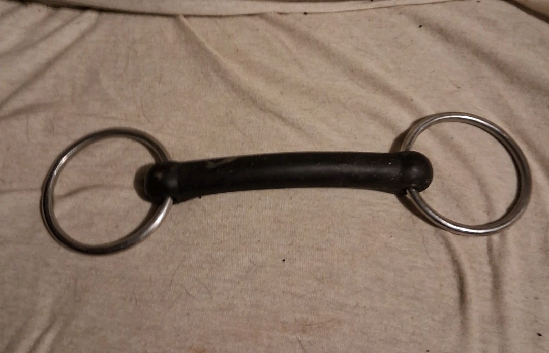 5" Mullen Mouth Loose-Ring Horse Bit