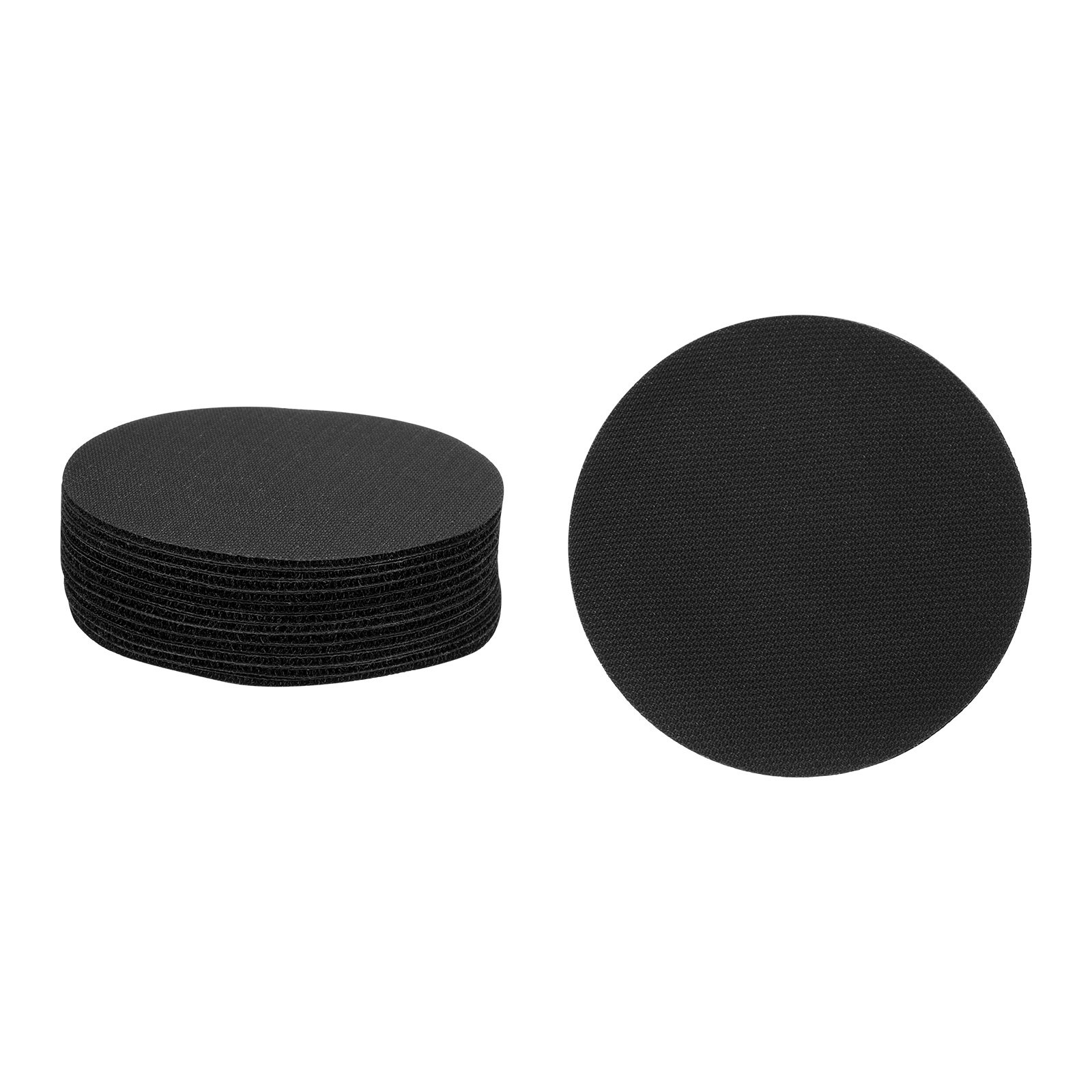 24 Pcs Carpet Spot Markers Floor Circle Dots for Classroom, Black