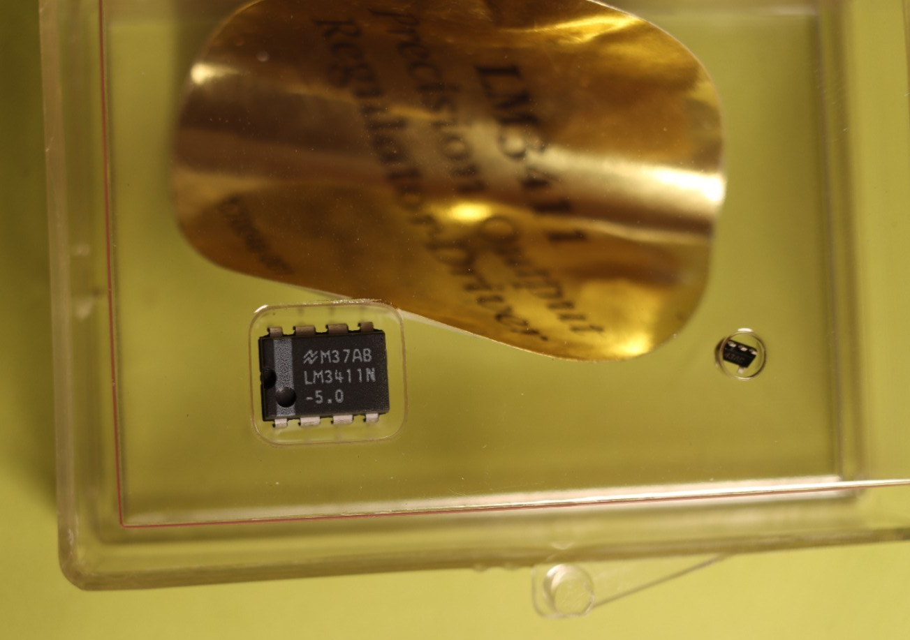 LM3411N-5.0 National Semiconductor NOS Precision 5v Regulator, Reference IC