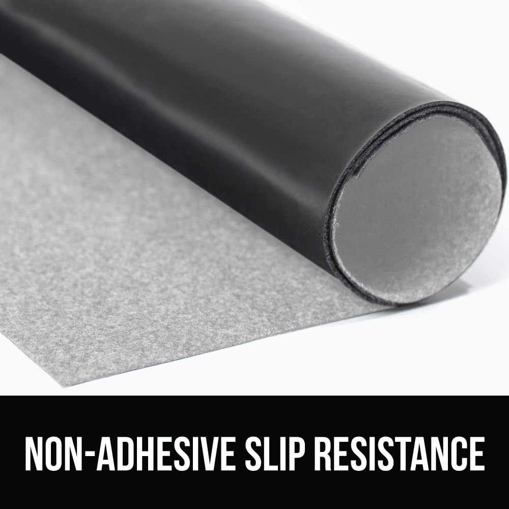 GORILLA GRIP LeakGuard Non-Adhesive Under Sink Mat 24"W x 24"L, Light Gray