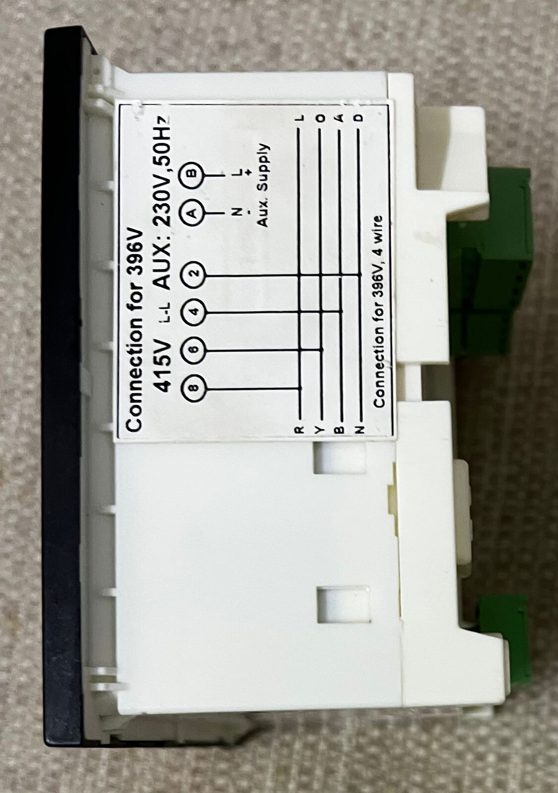ZIEGLER DPM396V 3PH AC Voltmeter