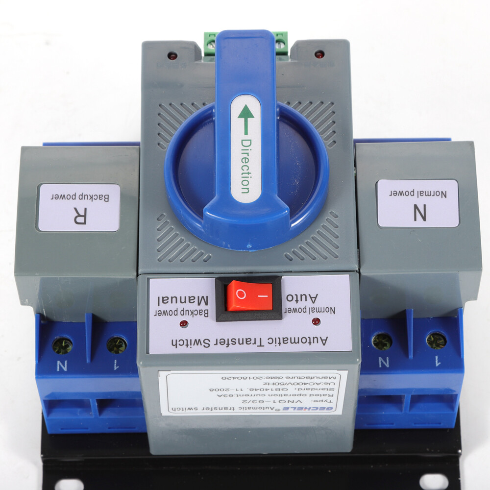 110V Double Power Automatic Change-over Switch Transfer Switch Changeover Switch