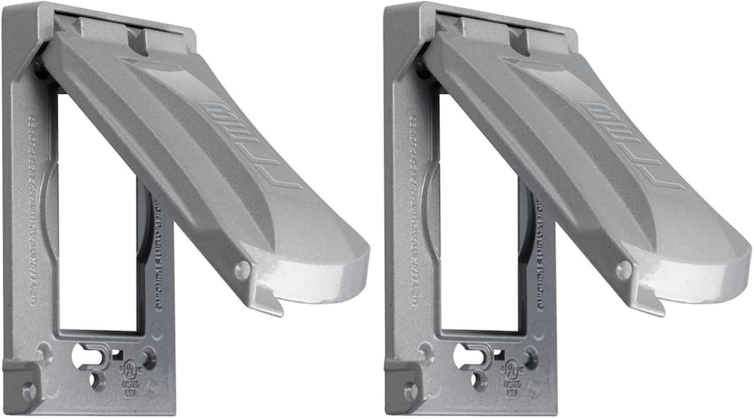 Hub  MX1050S Single-Gang Weatherproof Heavy Duty Universal Flip Cover, 2.87"W X