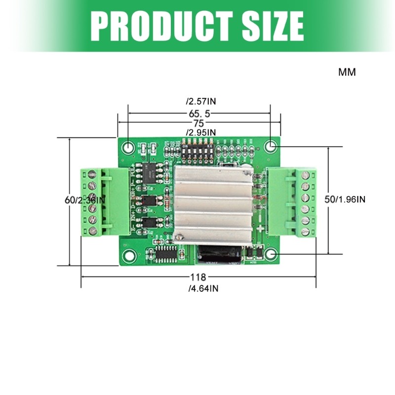 Efficient Stepper Motor Driver Module TB6560 Upgraded For Automation Equipment