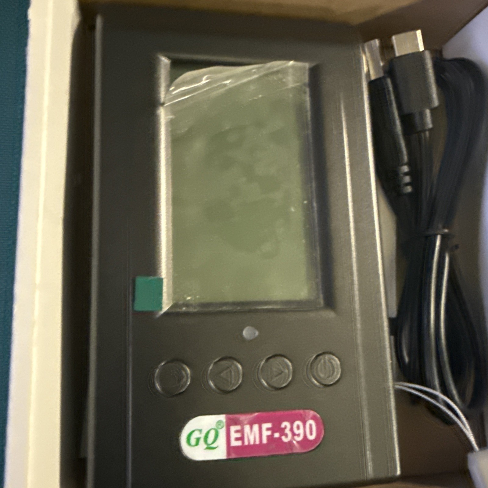 GQ EMF-390 3in1 Electromagnetic EMF Meter 5G RF Detector / data logger