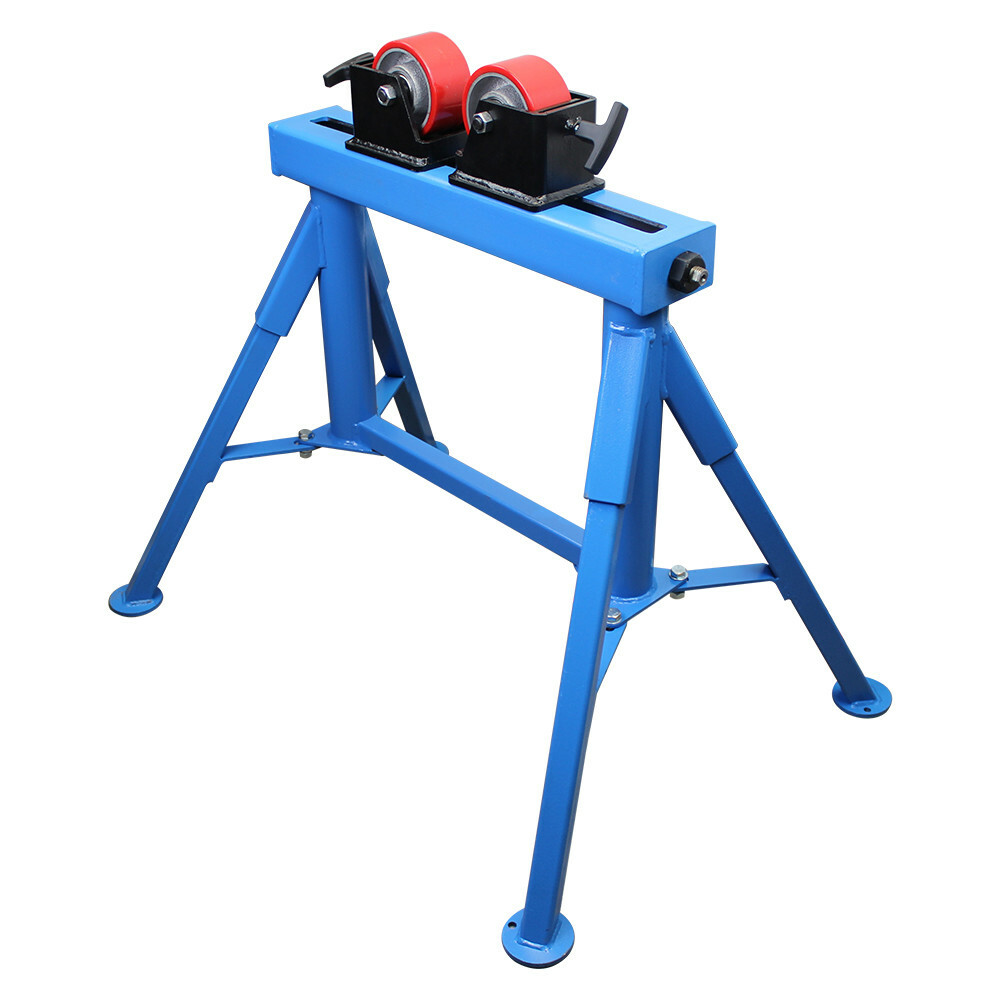 Tube Pipe Roller Support Stand 31"H Welding Positioner 1100 Lbs Cap Fits 1/2"-3