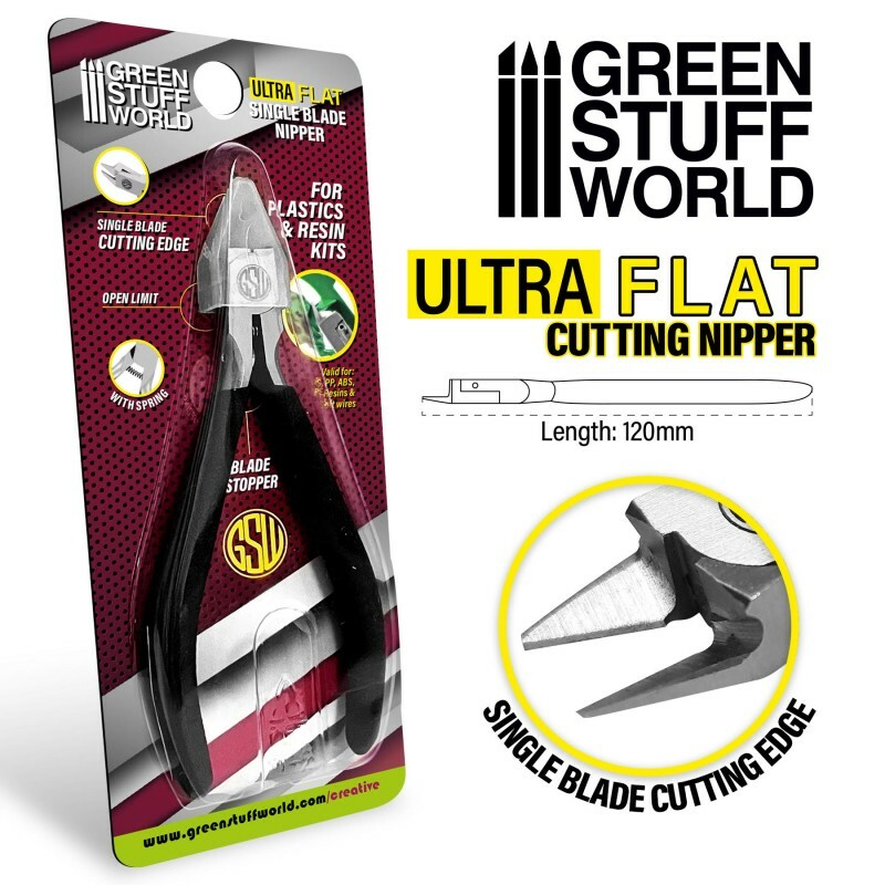 Ultra Flat Cutting Nipper - for hobby hand cutter, tool miniature