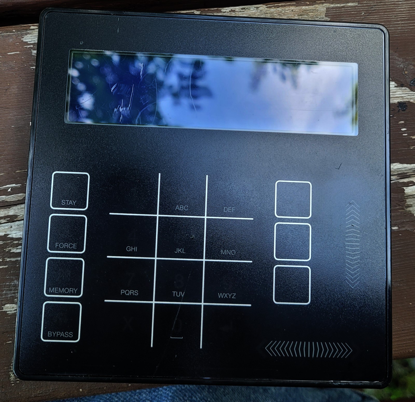 ICT Protege Touch Sense LCD Keypad (Black) PRT-KLCS