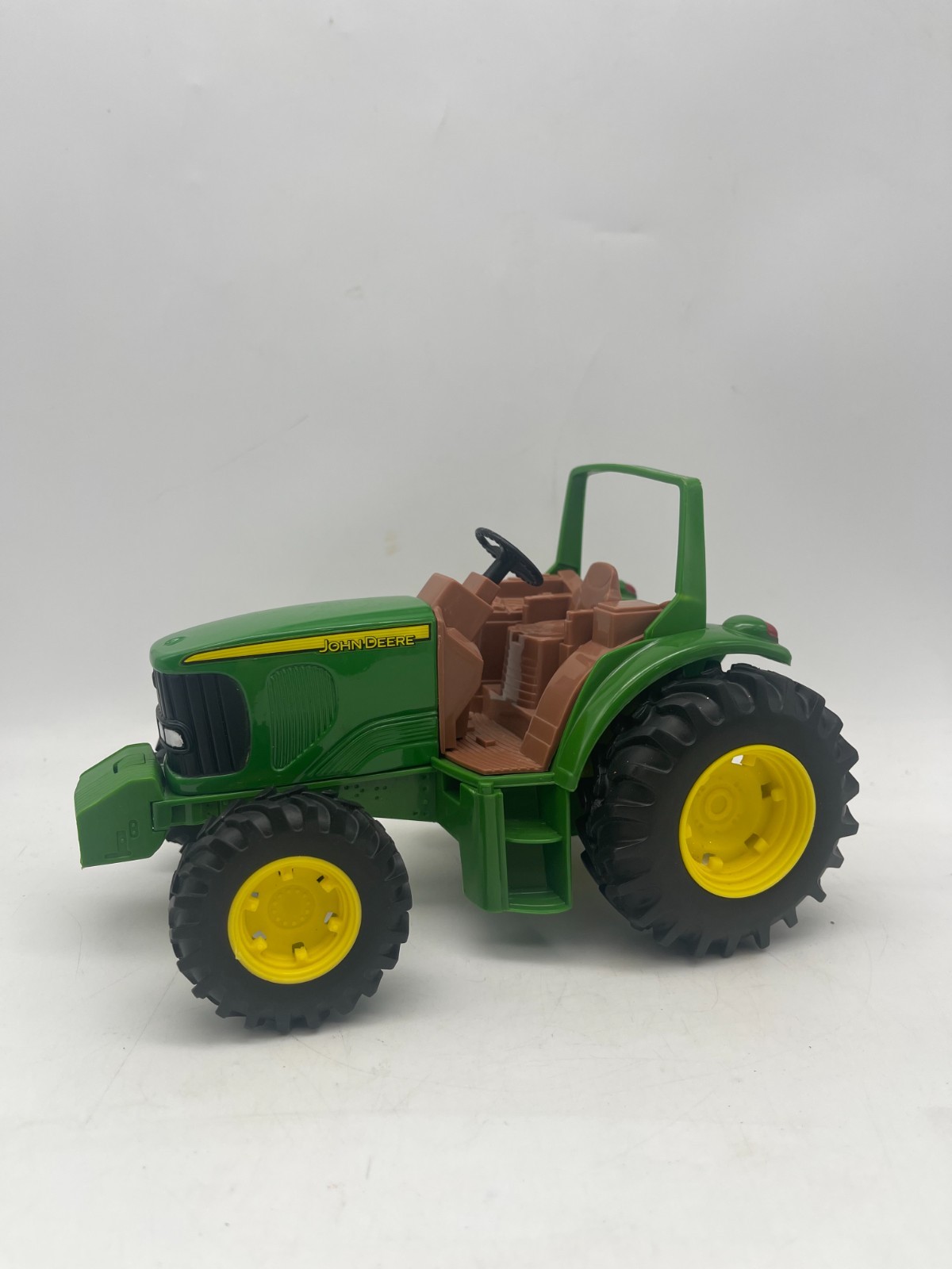 John Deere Ertl Tough Toy Sand Box Tractor Farm Play 8" Die-Cast & Plastic