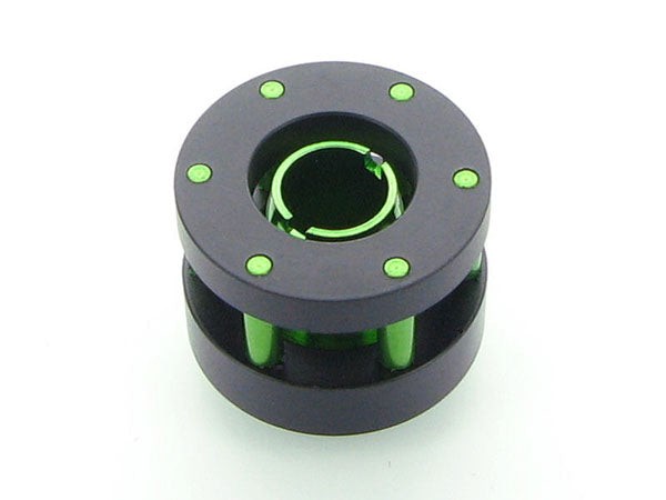 Monsoon Chain Gun Compression Fittings, 3/8" x 1/2" Single - Green