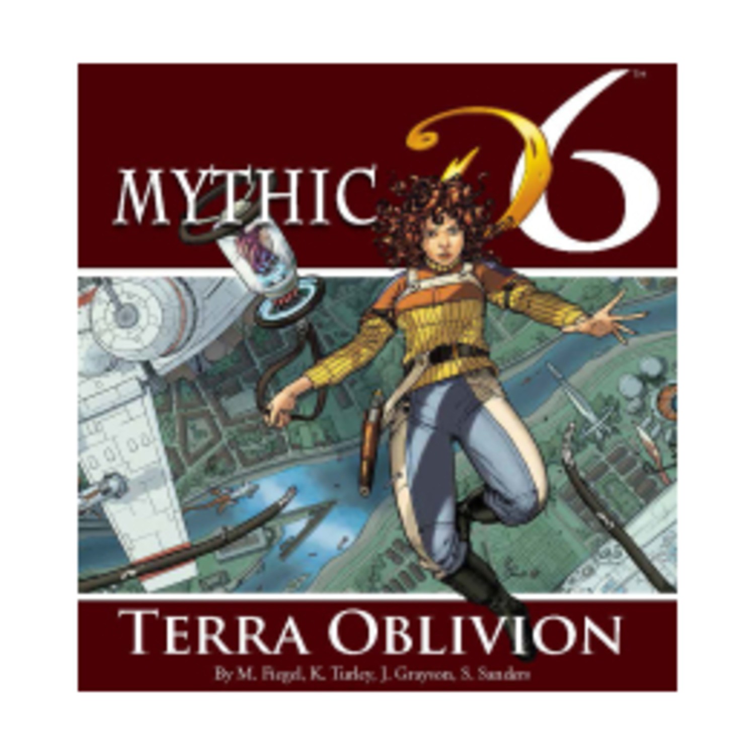 Khepera Pub Core Book Mythic D6 - Terra Oblivion VG+/EX
