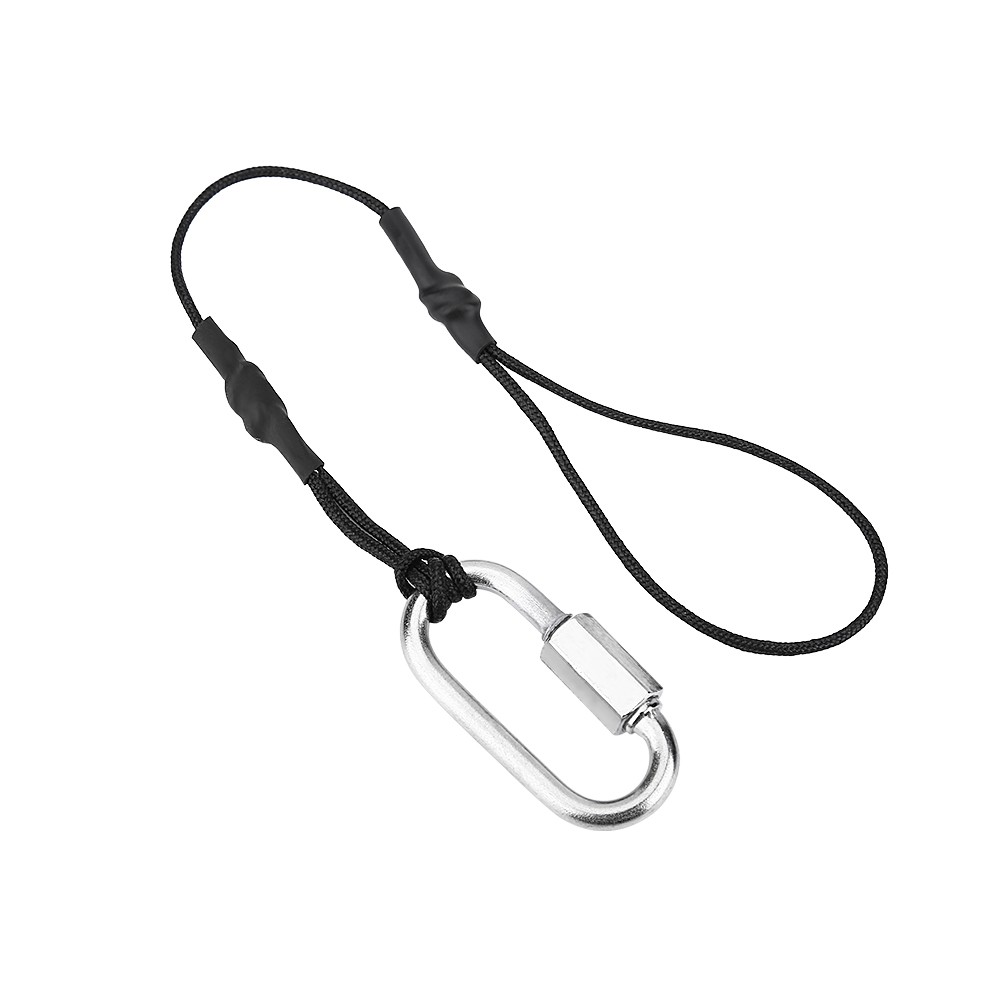 Universal Durable Camera Strap Safety Rope Tether With Clip Hook For DSLR
