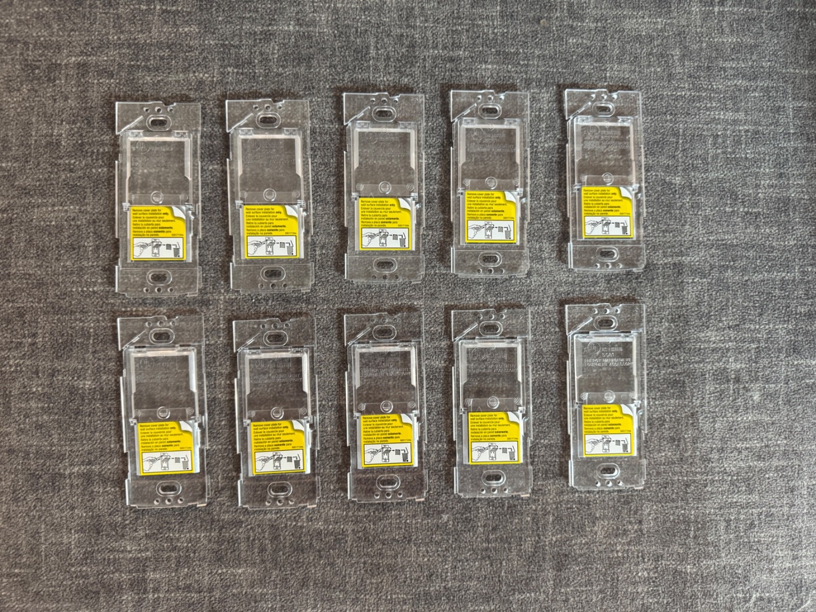 10 PACK Lutron Caseta Wallplate Bracket for Pico Remote PICO-WBX-ADAPT OEM - NEW