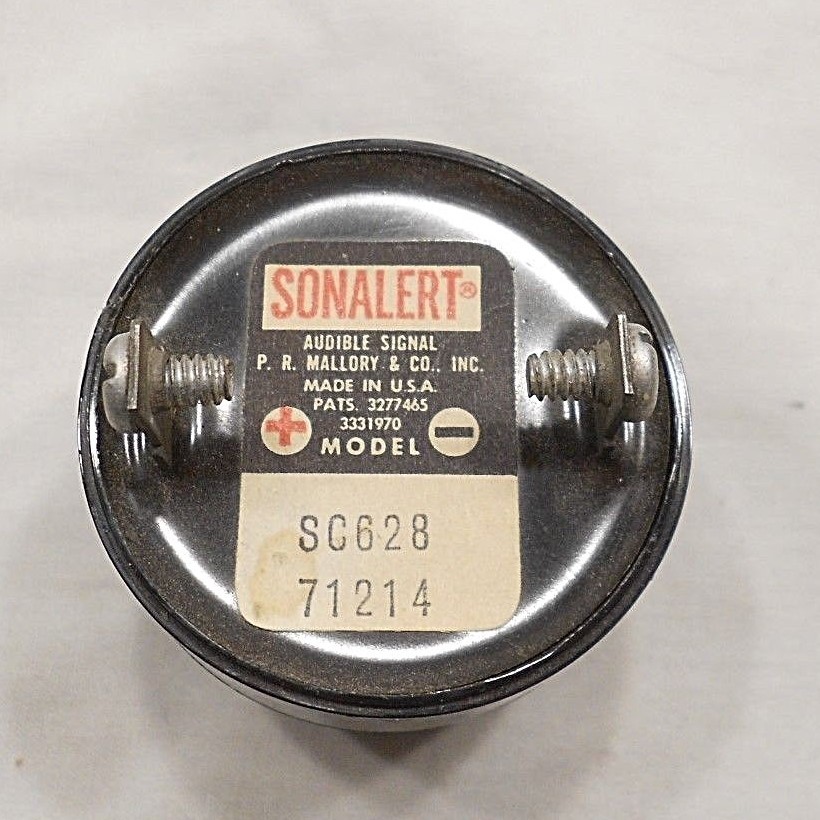 SONALERT AUDIBLE SIGNAL, SC628 71214