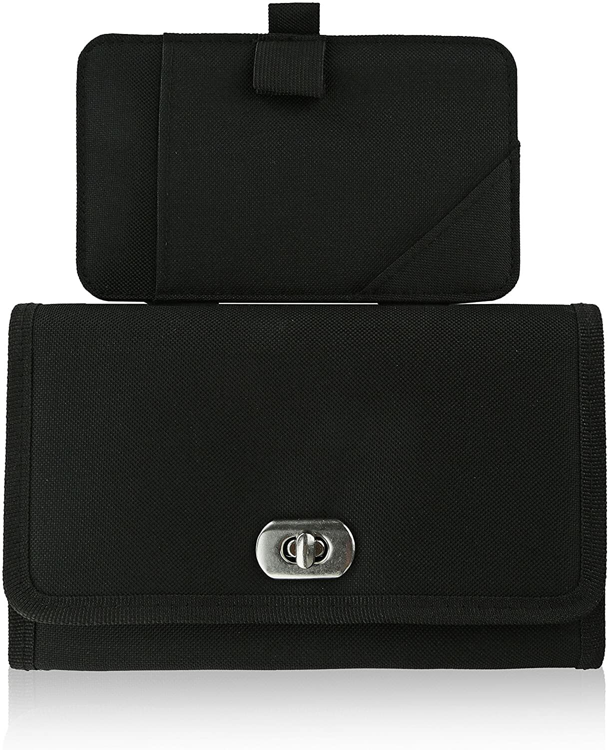 Coupon Organizer with Retractable Pad