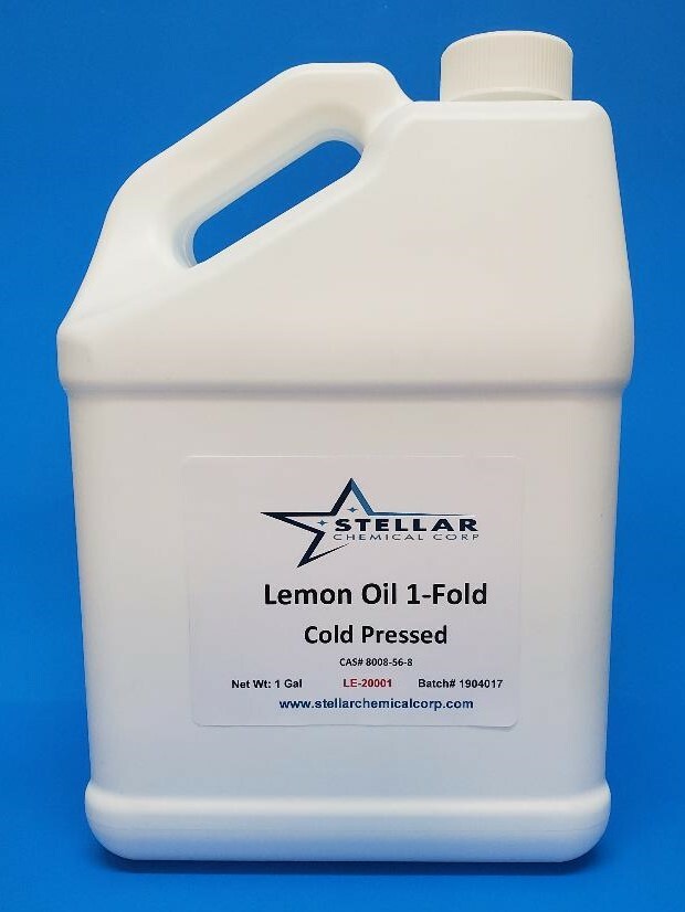 Lemon Oil  1-Fold      Natural Essential Oil      4 Gallons      **FRESH**