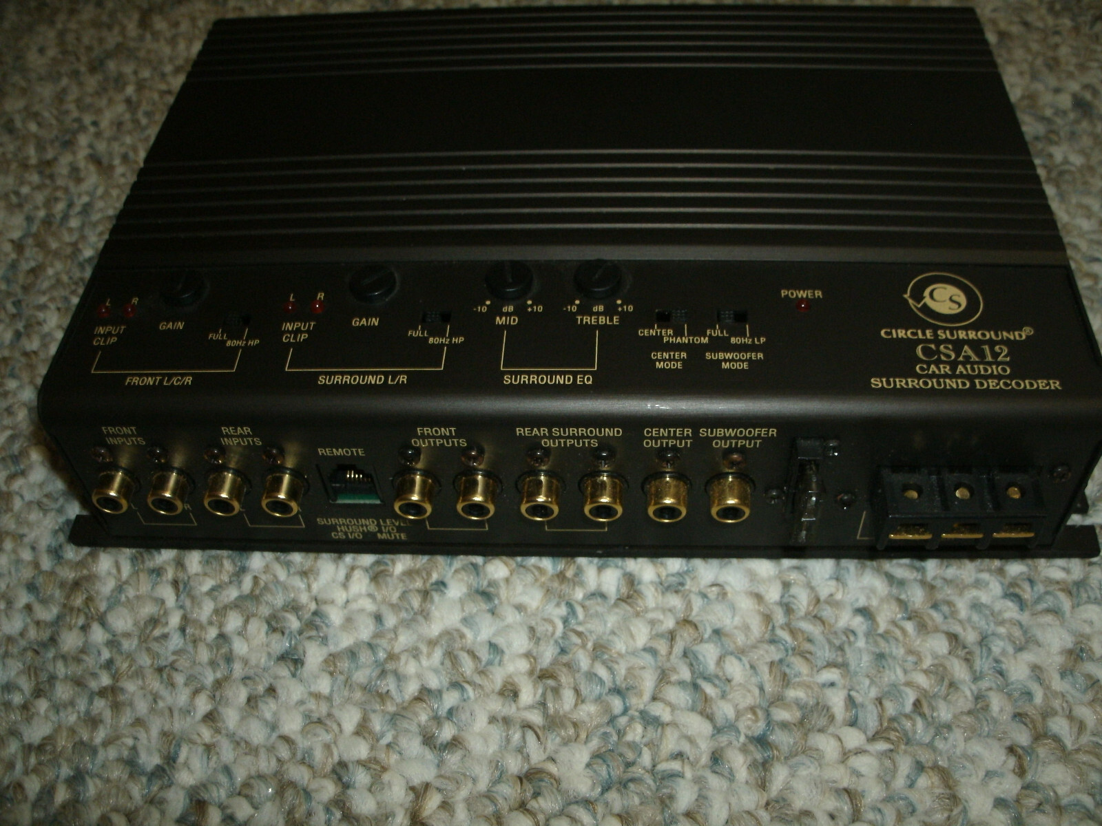 Rocktron CSA12 Car Audio Surround Decoder