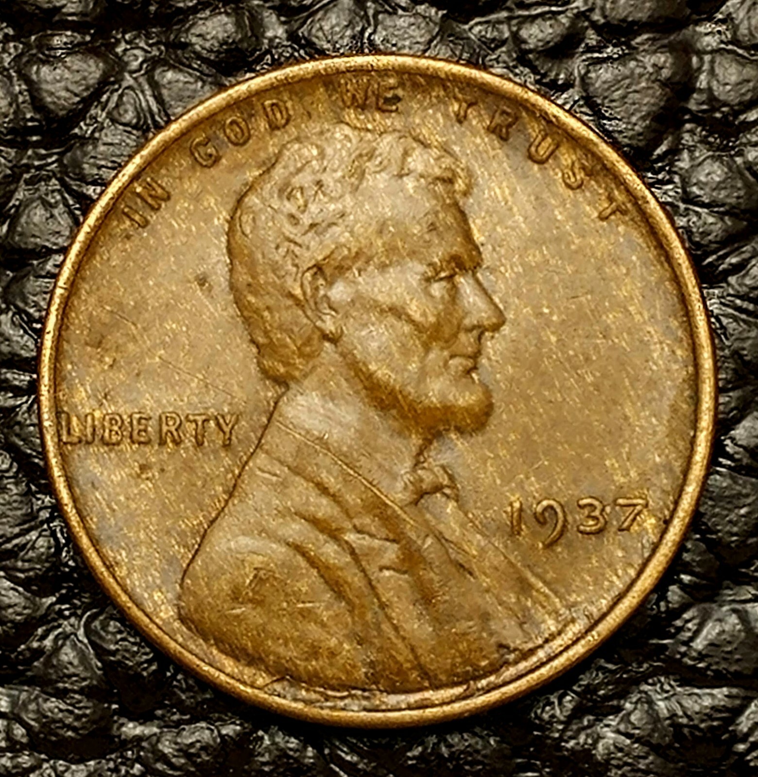 1937-P Lincoln Cent ~ AU Condition ~ COMBINED SHIPPING!