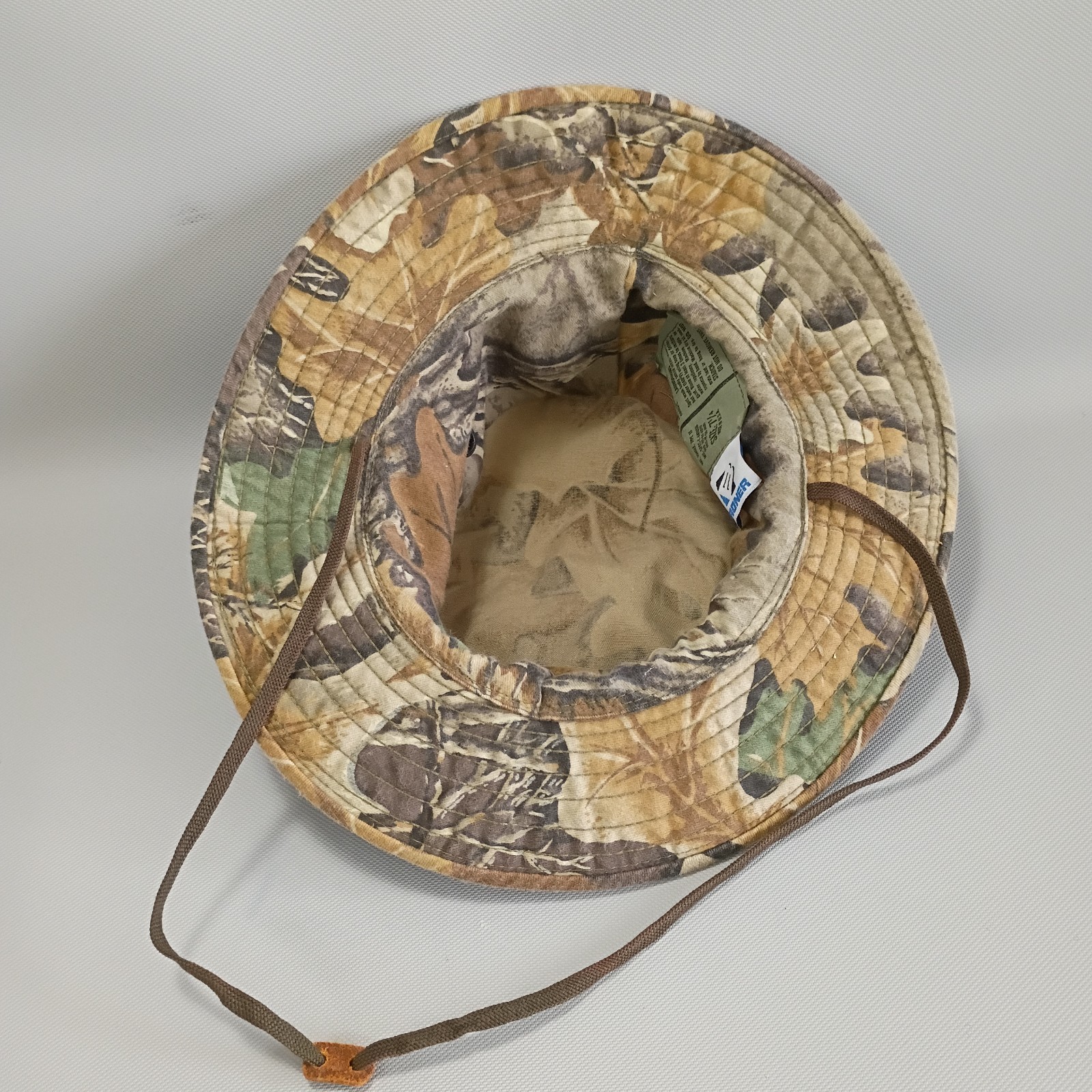 Broner Size 7.25 Camo BONNIE Hat Wide Brim Outdoor Tactical Hunting Fishing Cap