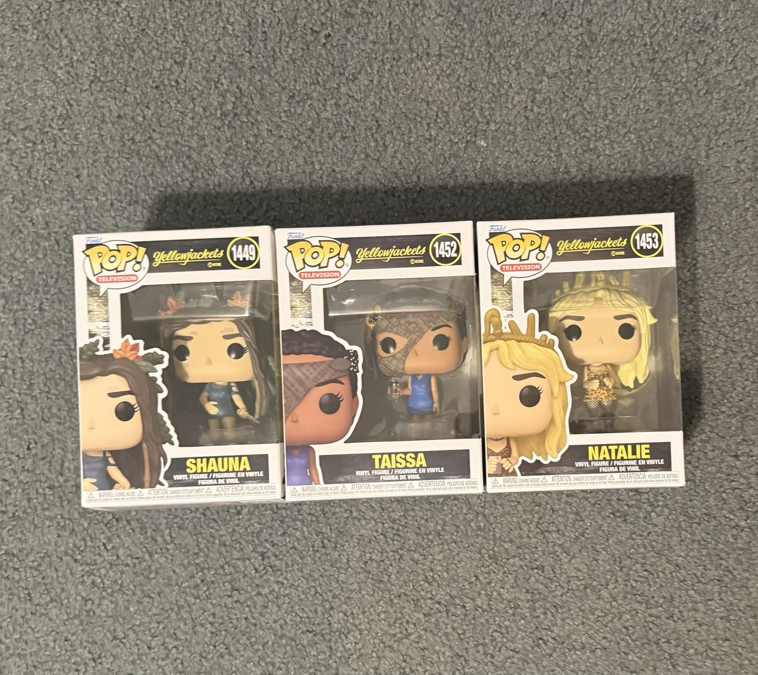 Funko POP! Yellowjackets 3-Pack Shauna Taissa Natalie #1449 #1452 #1453