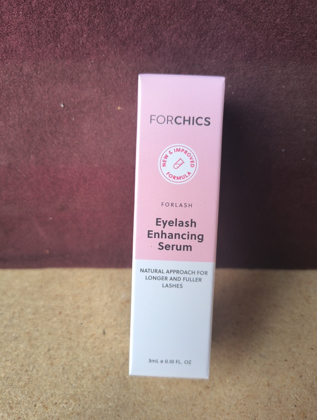 FORCHICS Forlash Eyelash Enhancing Serum 3ml Longer & Fuller Lashes NEW SEALED