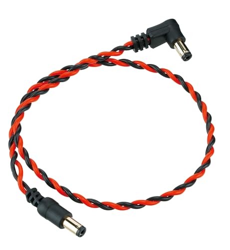 Ibanez Twisted Pair DC Cable Red & Black 40cm DCT16-BNR From Japan