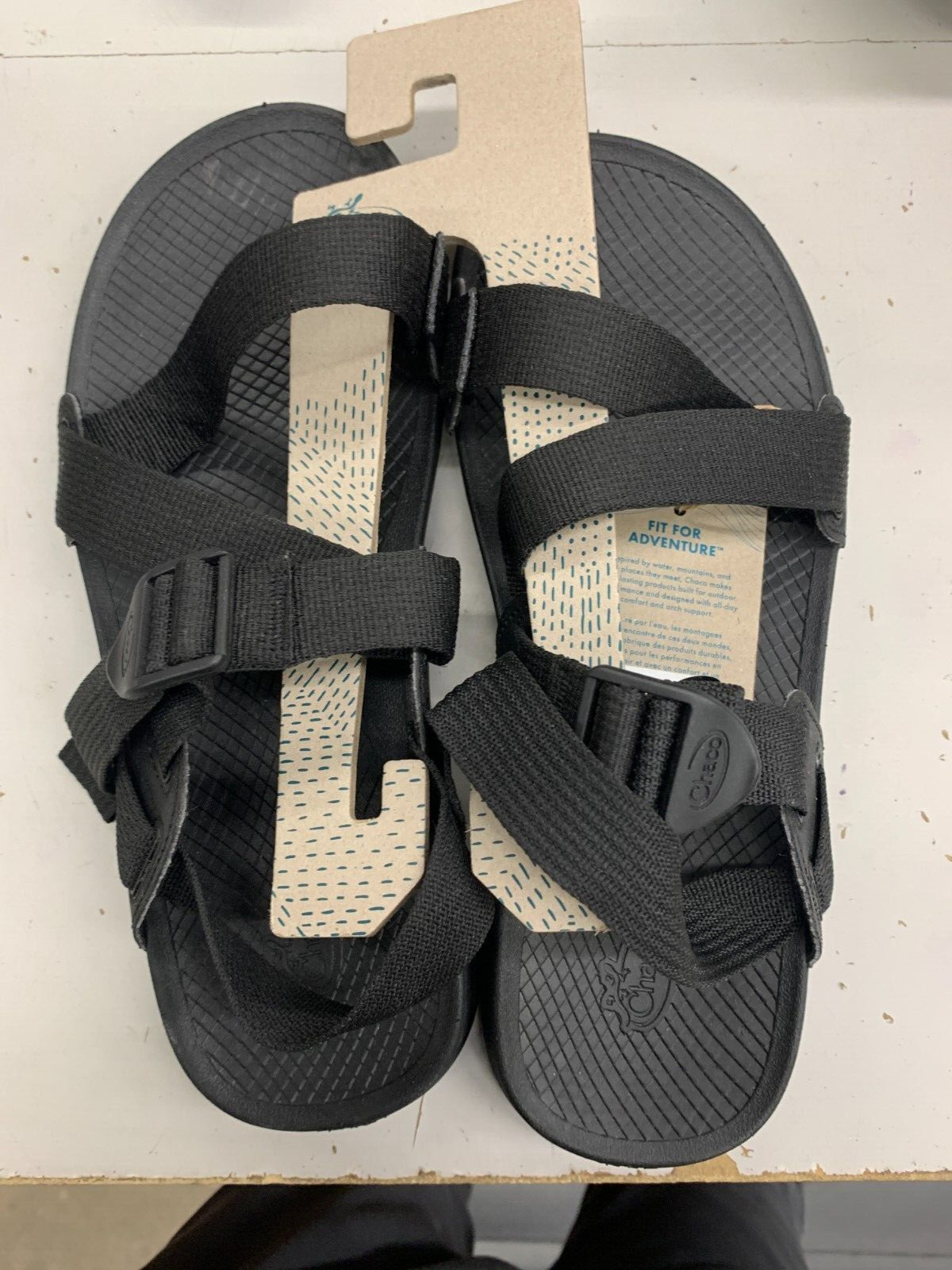 Chaco Lowdown Sandal Men's 10 11 12 13 Black Strap Adjustable