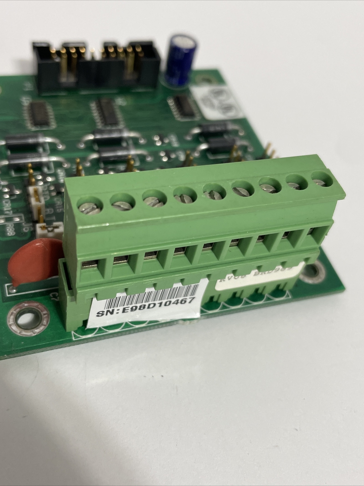 50100811 RV08 BRD989 PC Board Energy Subassembly Untested
