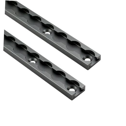 72" Venture Track T-6 72 Inch (2 Pack) Charcoal Gray - Rectangle Profile
