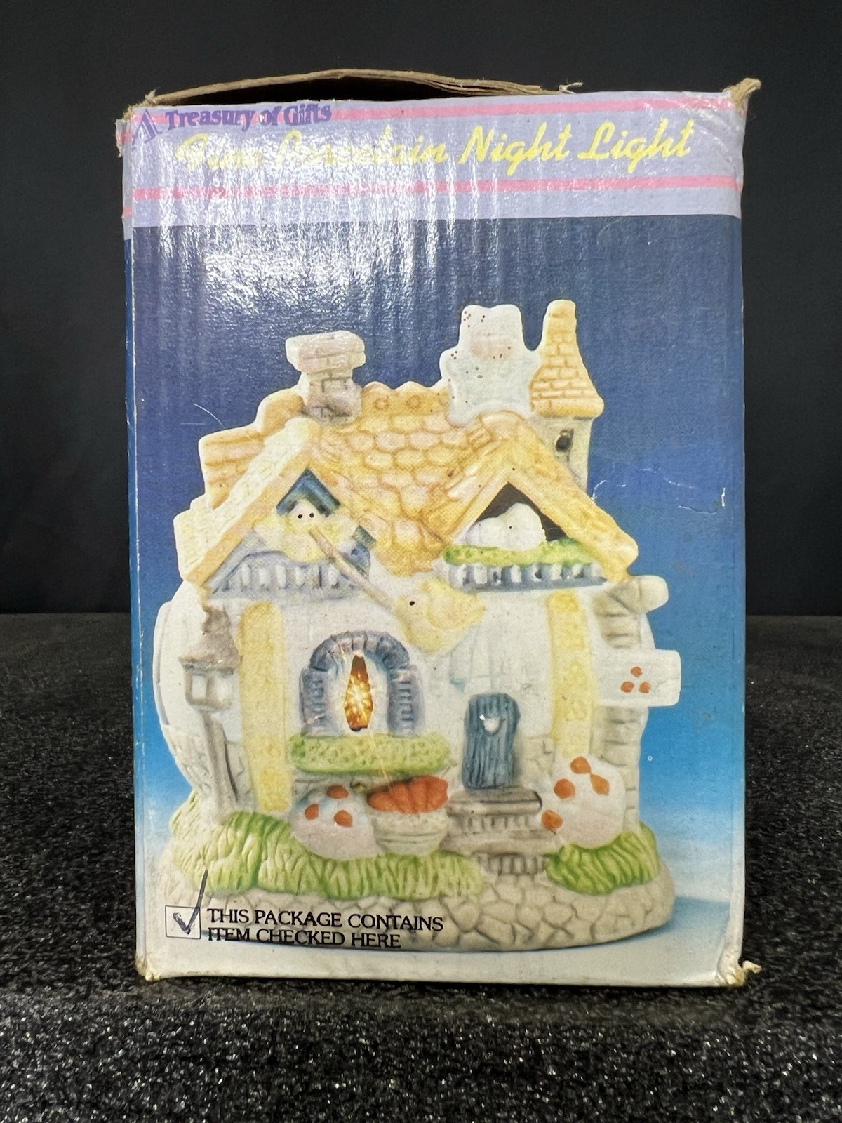 Vintage Porcelain Bakery Night Light