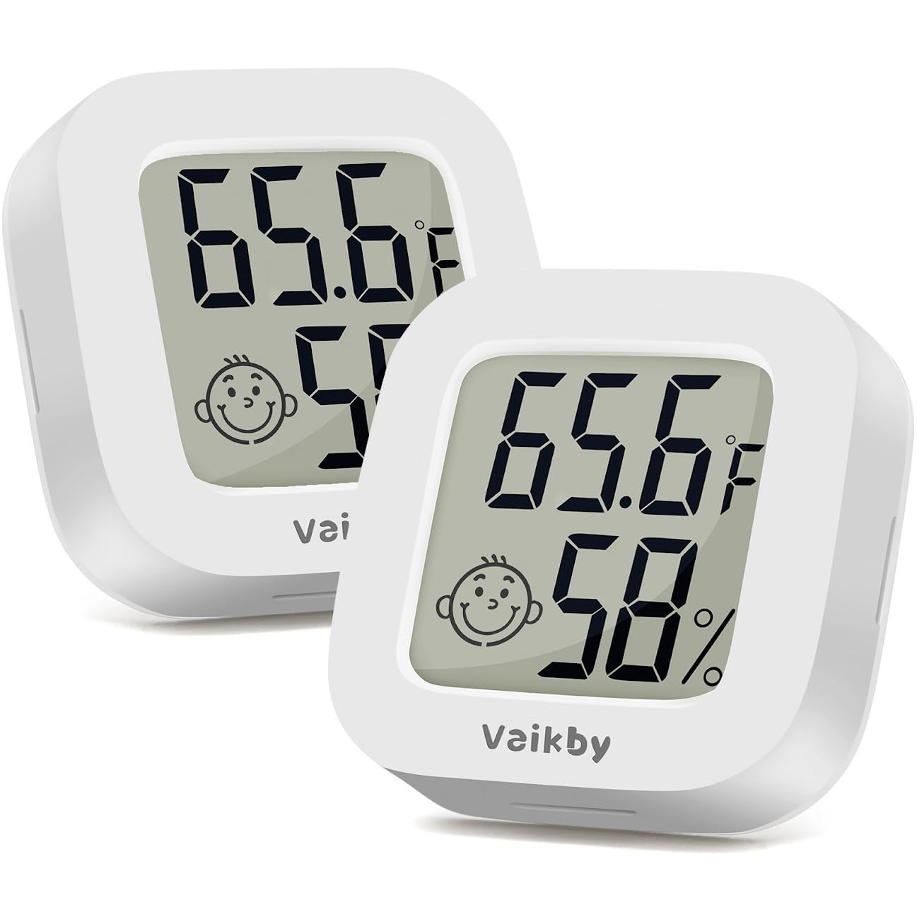 2 Pack Digital Hygrometer Thermometer Indoor Humidity Gauge Accurate Temp Monito