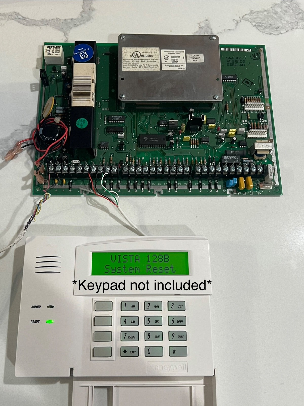 NEW Honeywell VISTA-128B / SAVIS128B 128 Security Alarm Control Panel Board