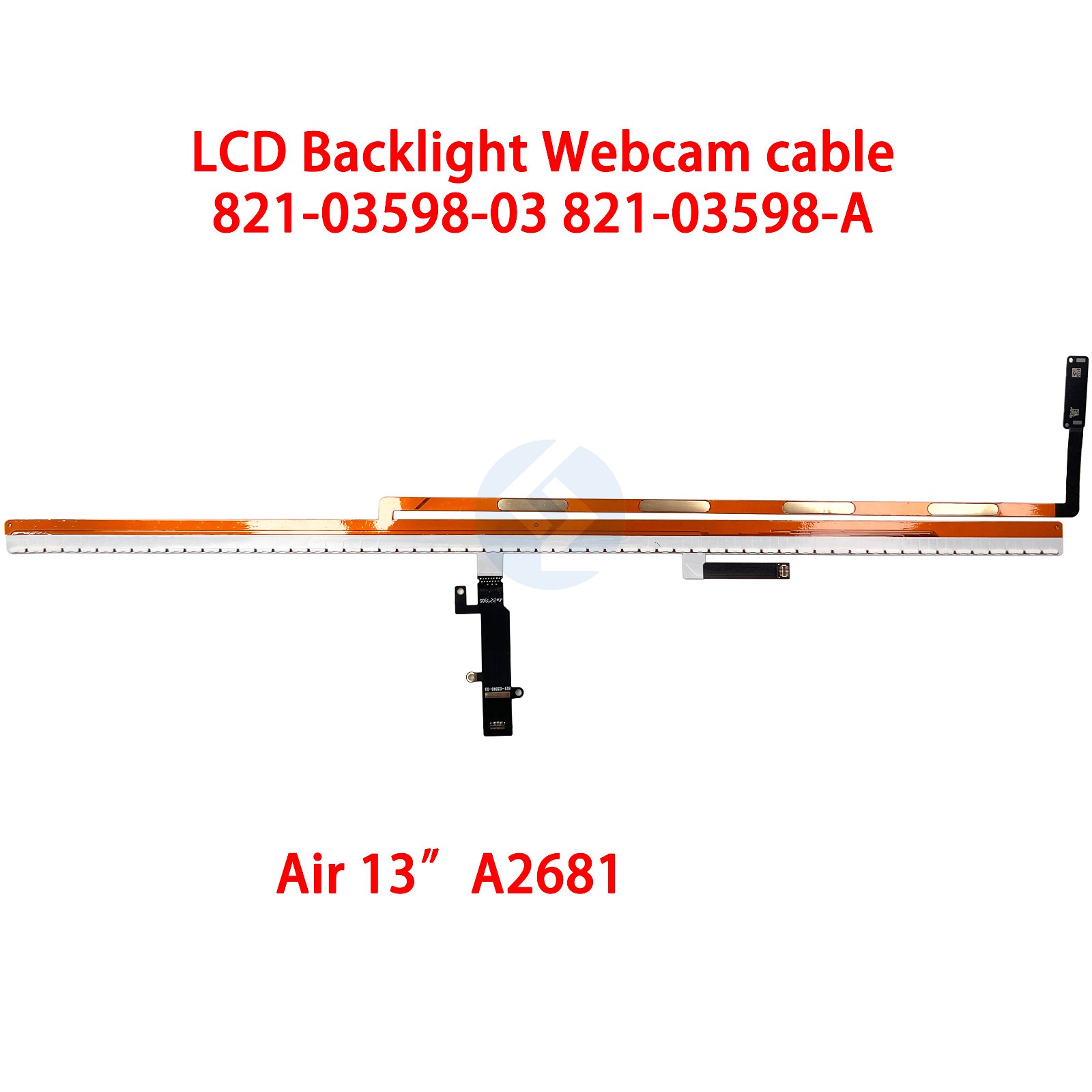 NEW iSight Cable w Webcam Camera 821-03598-A for Macbook Air 13" A2681 2022