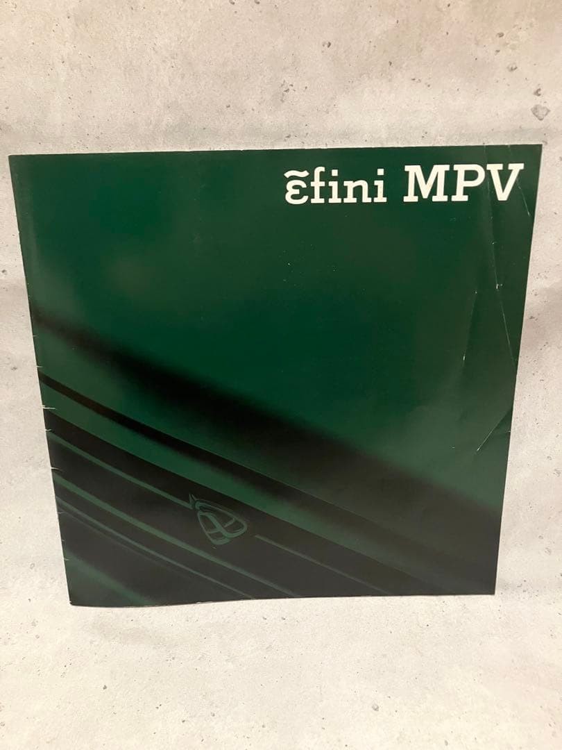 Mazda Efini MPV Catalog, Car Manual, Used, Good Condition