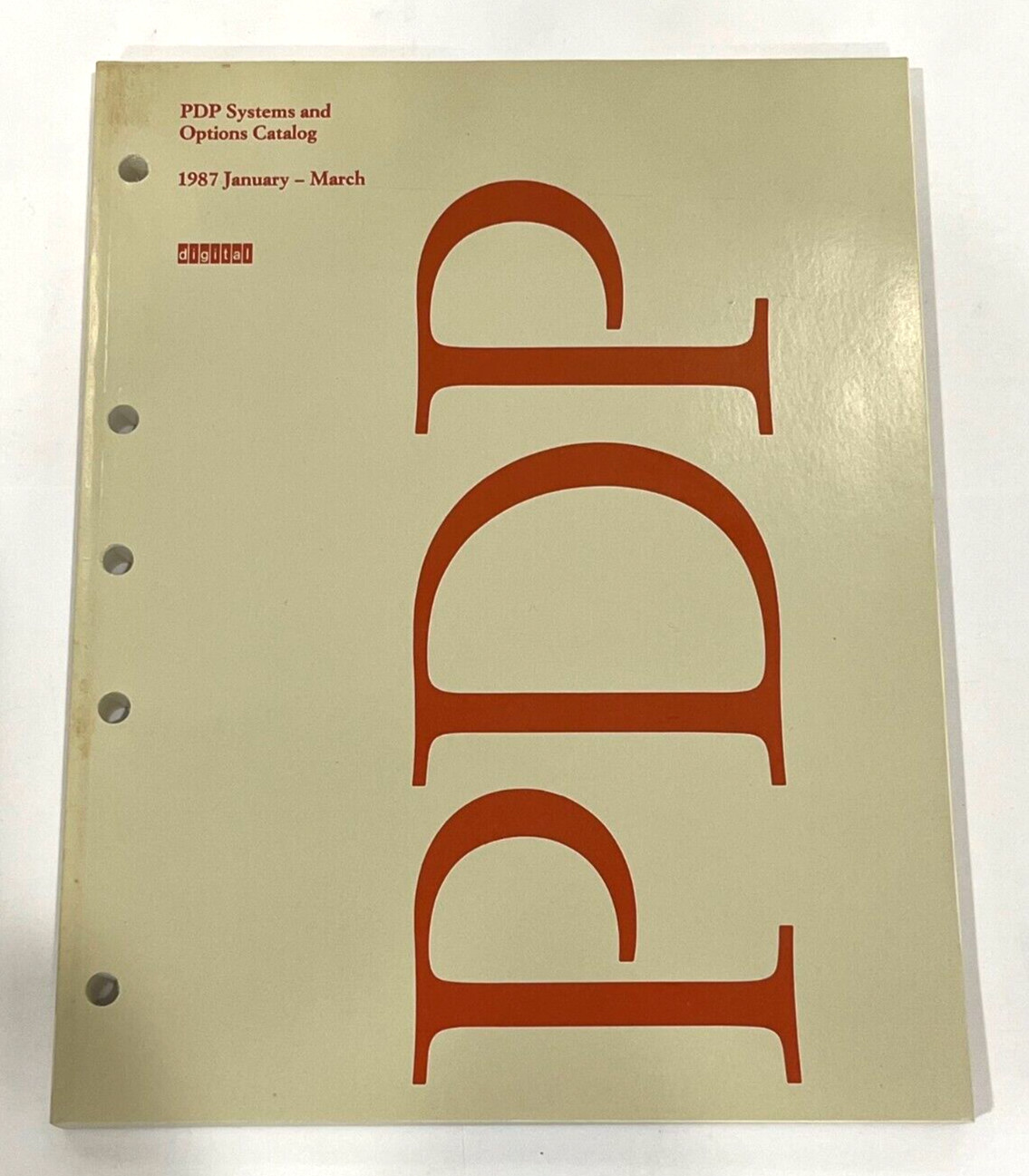 Very Rare! 1987 January - March Digital Systems and Options Catalog  DEC Vintage