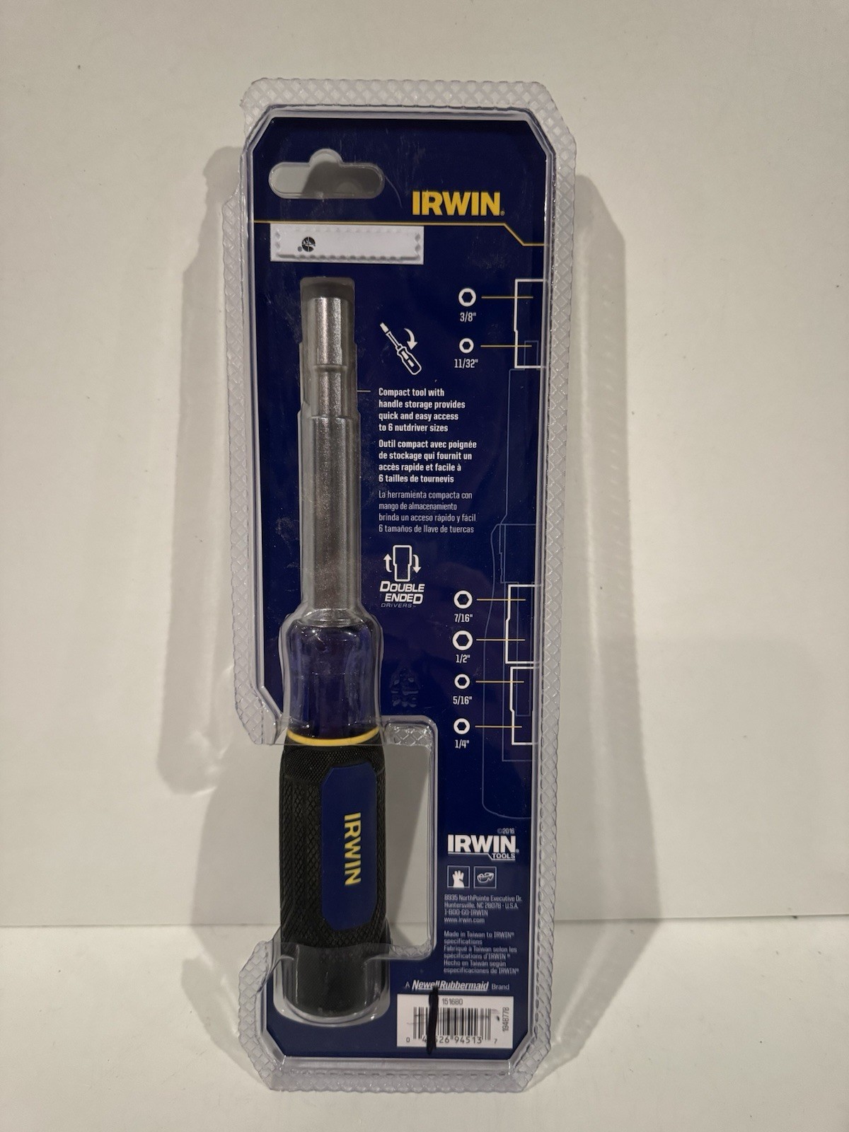 Irwin 4 pcs. Quick change Driver Screwdriver Lock n Load