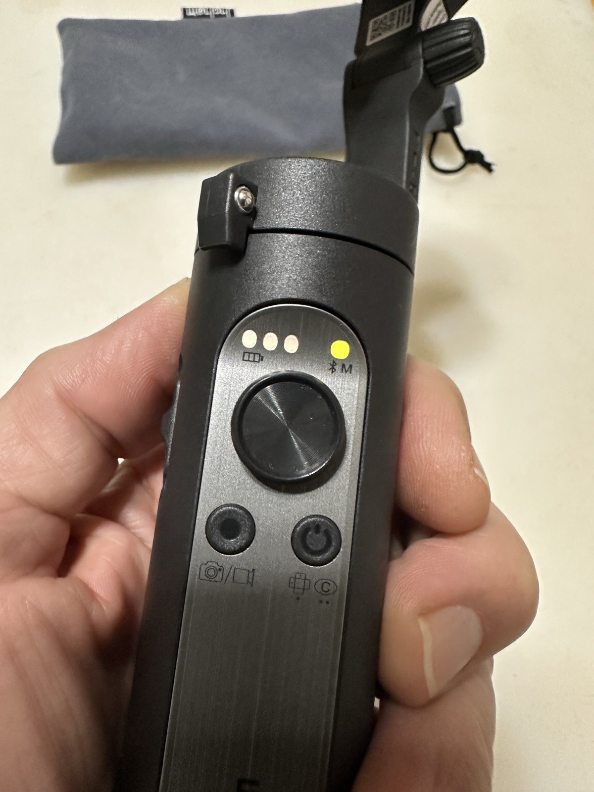 Hohem iSteady X Folding Smartphone Gimbal Stabilizer - Black