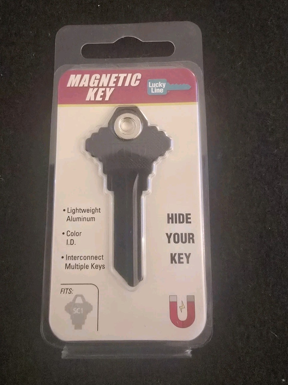 Schlage Magnetic Key Black