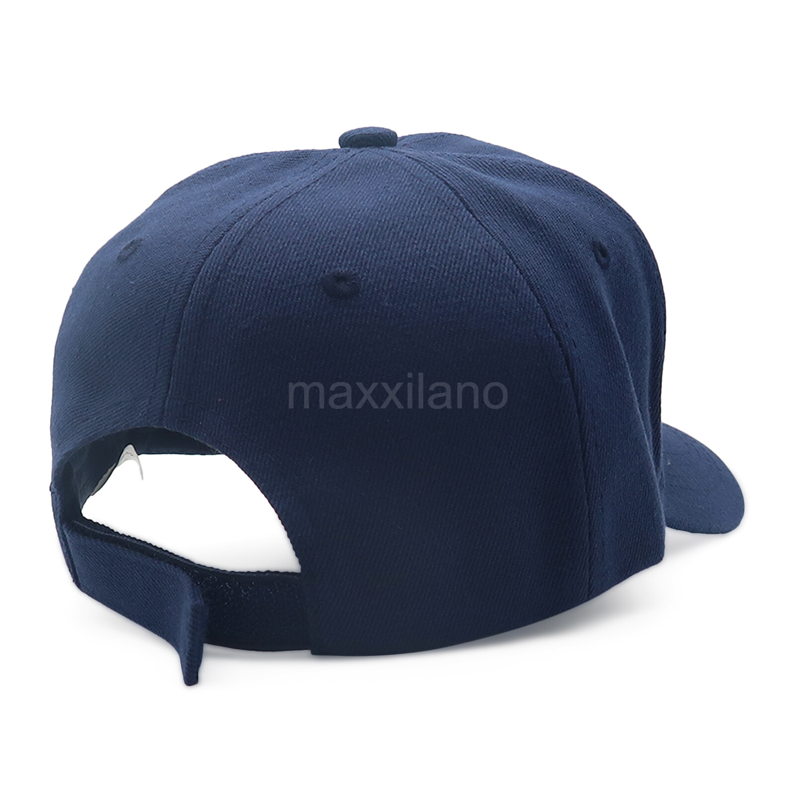 Plain Baseball Cap for Men and Women Strapback Closure Adjustable Hat Polo Style