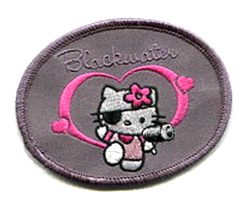 PRIVATE MILITARY CONTRACTOR DIPLOMAT SECURITY DSS vêlkrö PATCH: BSC HELLO KITTY